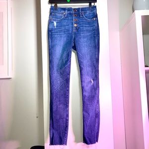Madewell 10" High-Rise Skinny